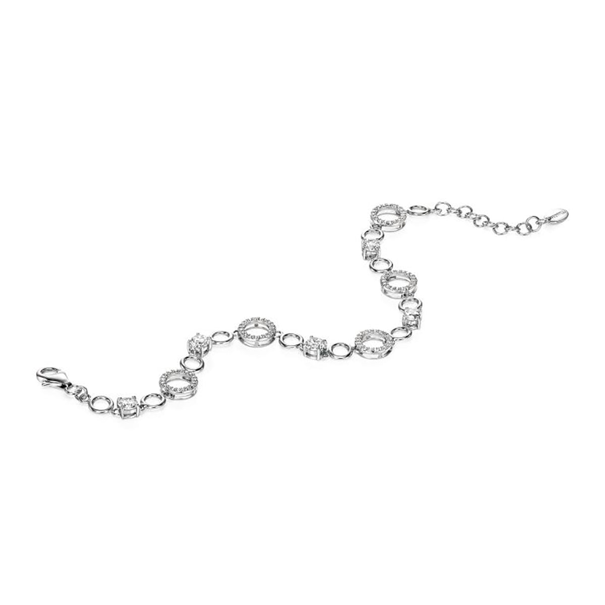 Fiorelli Pave Cubic Zirconia Link Bracelet