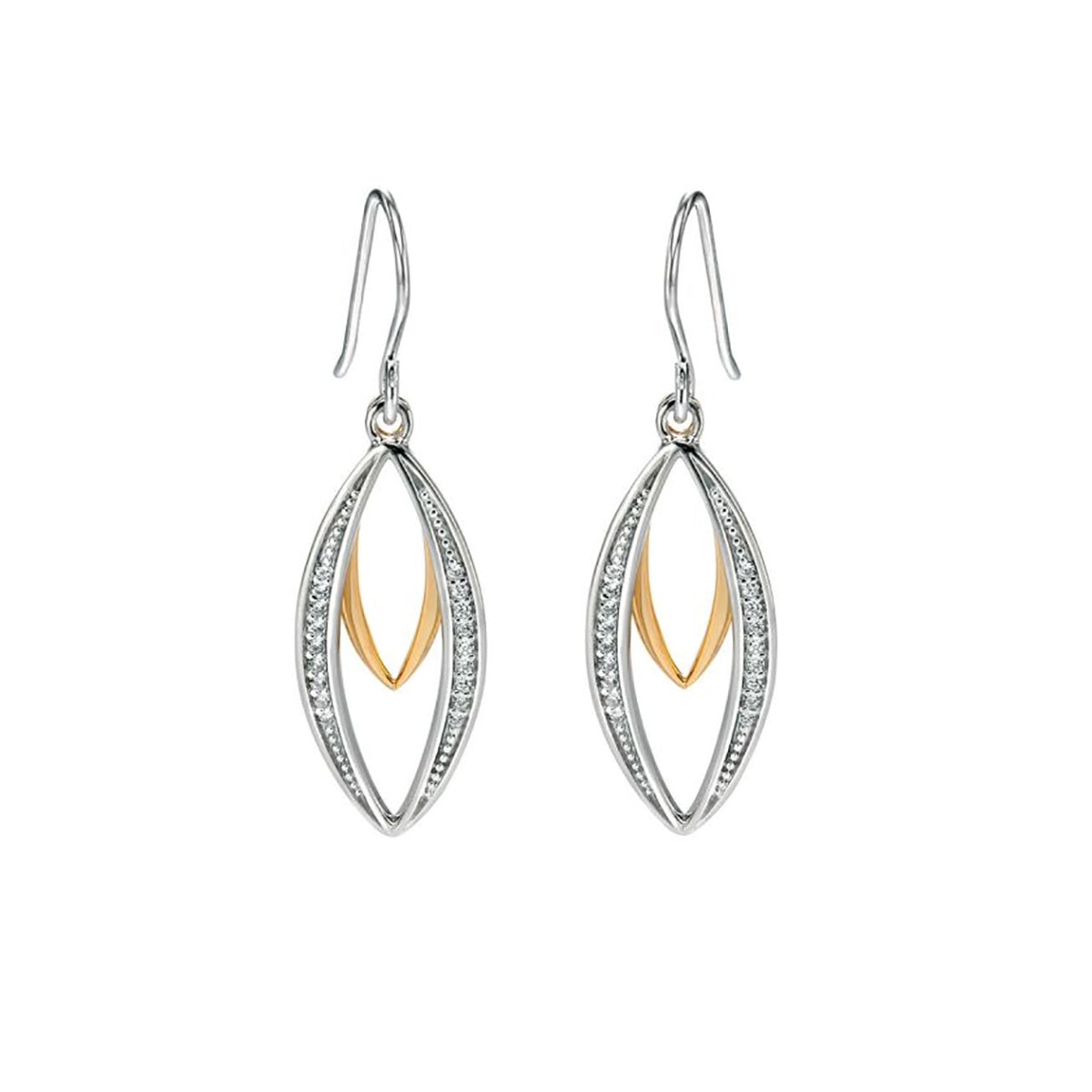 Fiorelli Navette Drop Earrings