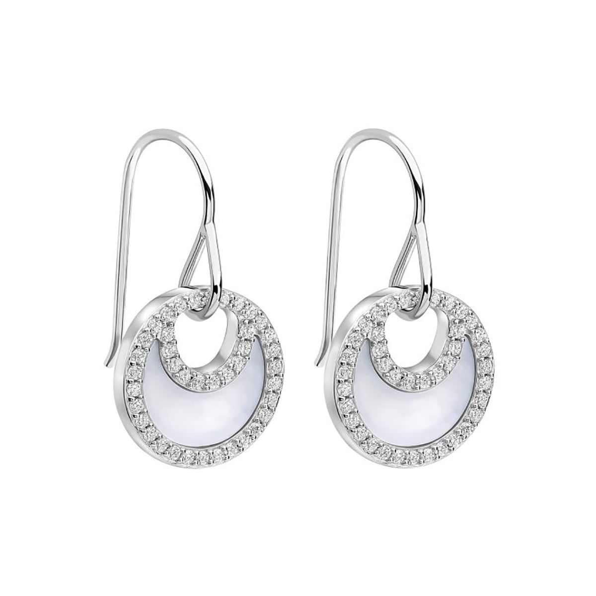 Fiorelli Mother of Pearl Drop Earrings