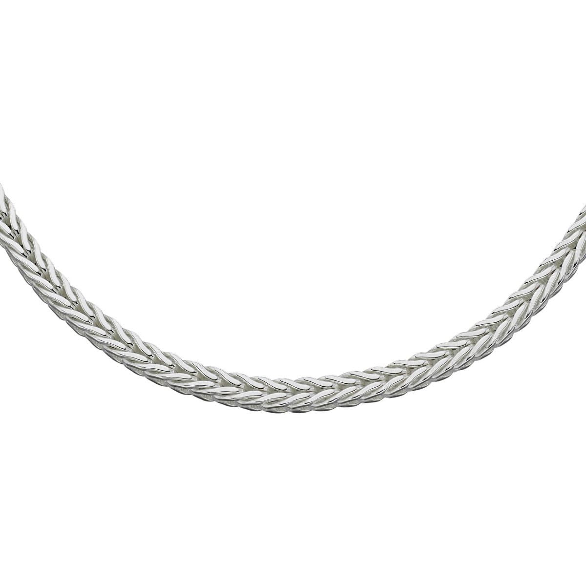 Sterling Silver Heavyweight Foxtail Chain