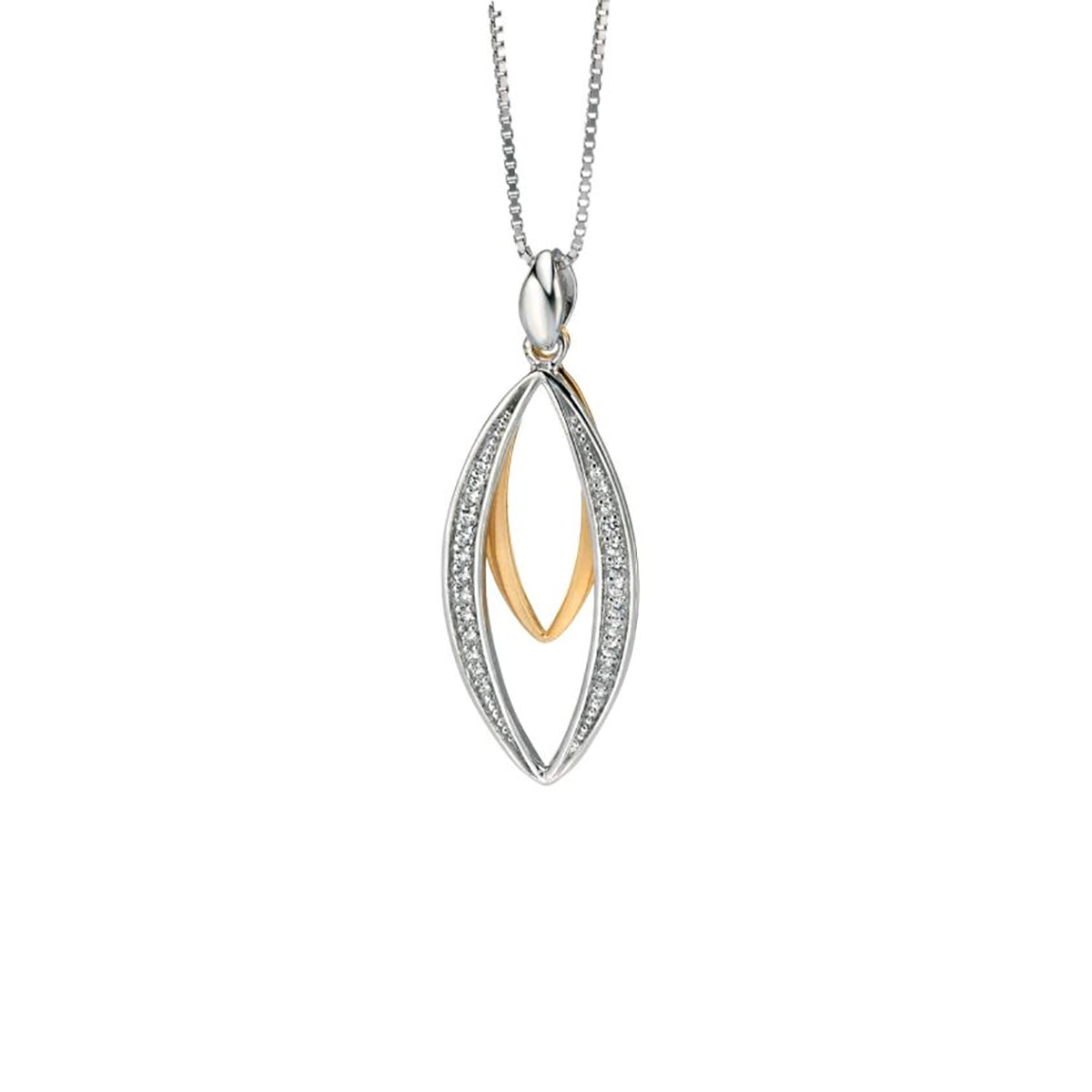 Fiorelli Open Marquise Pendant