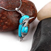 Sterling Silver Kingfisher Necklace