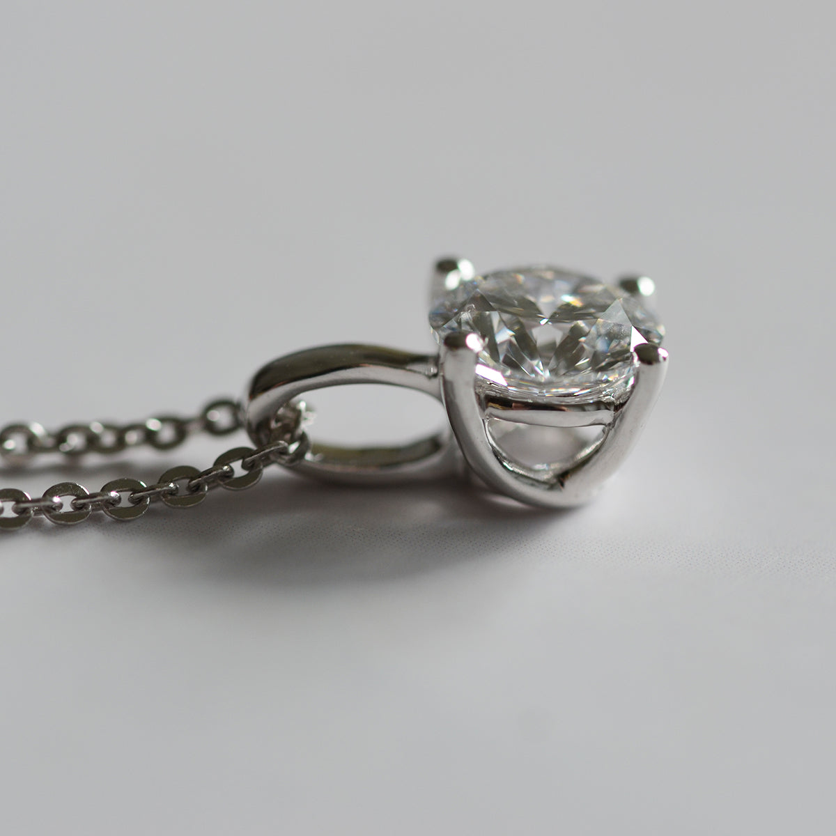 Lab Grown Diamond Pendant Necklace